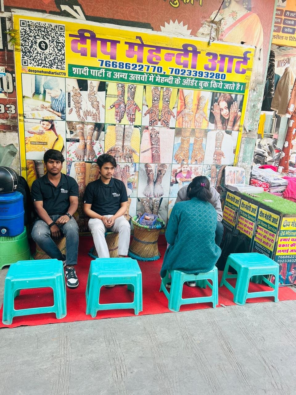 best mehndi art in pushkar
